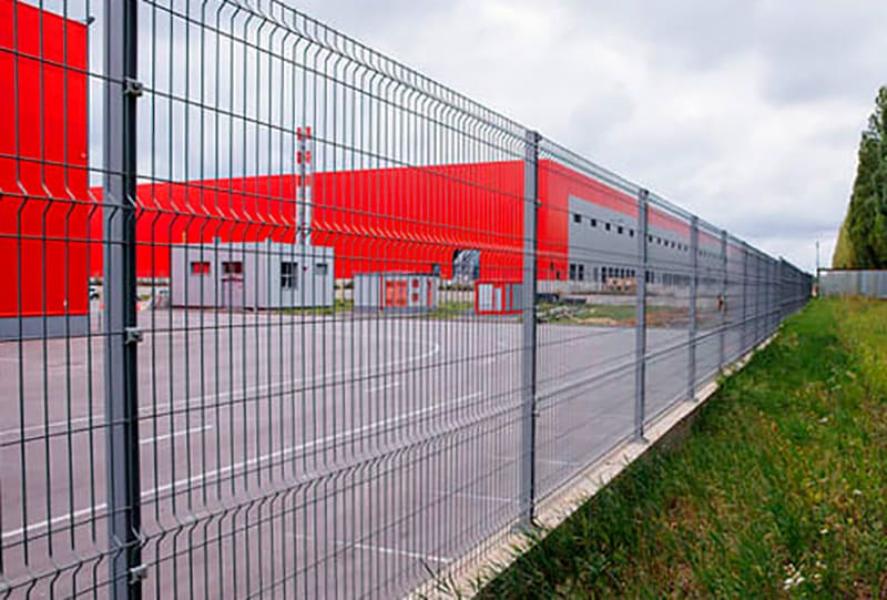 Металлическая заборная сетка